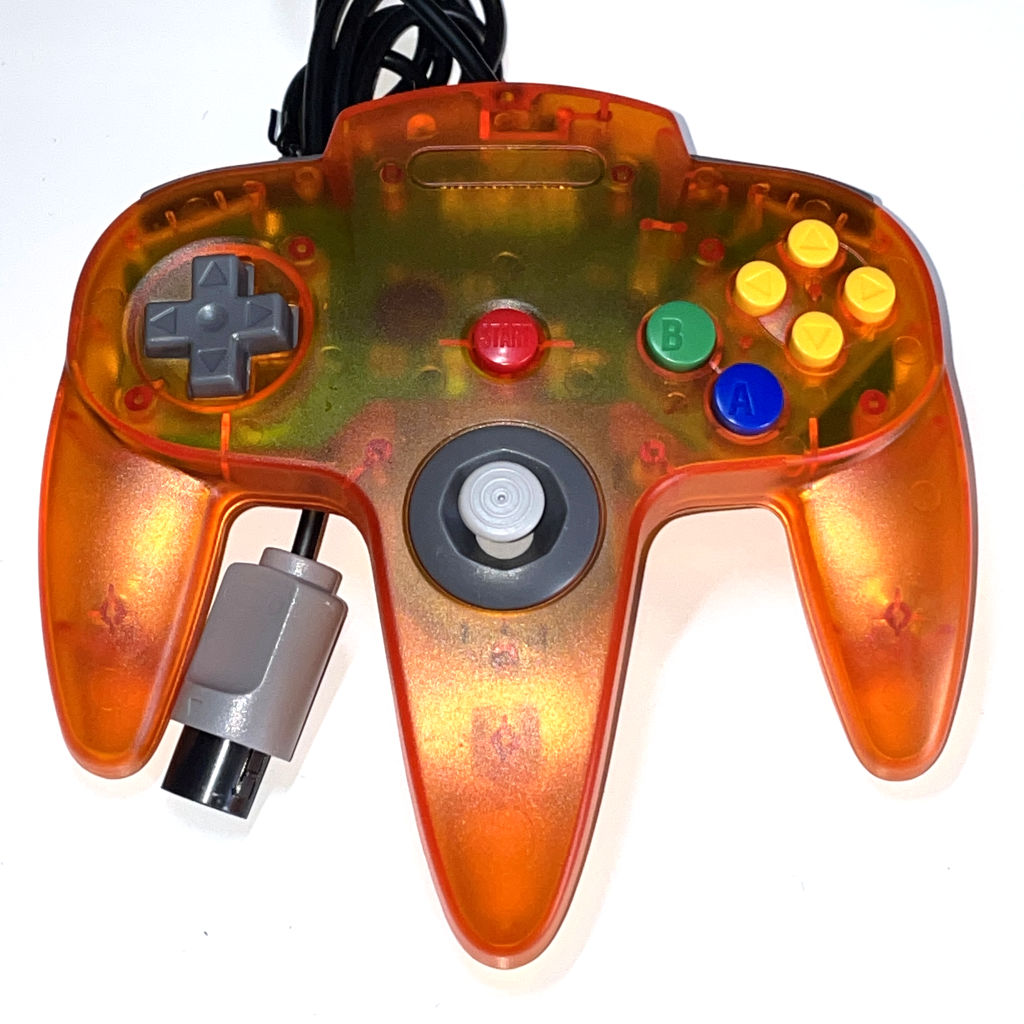 orange n64 controller