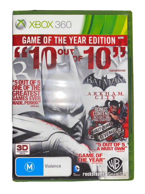 Game | Microsoft Xbox 360 | Batman Arkham City [Game Of The Year Editi