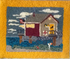 Beach House Pattern | Seaside Rug Hooking Company