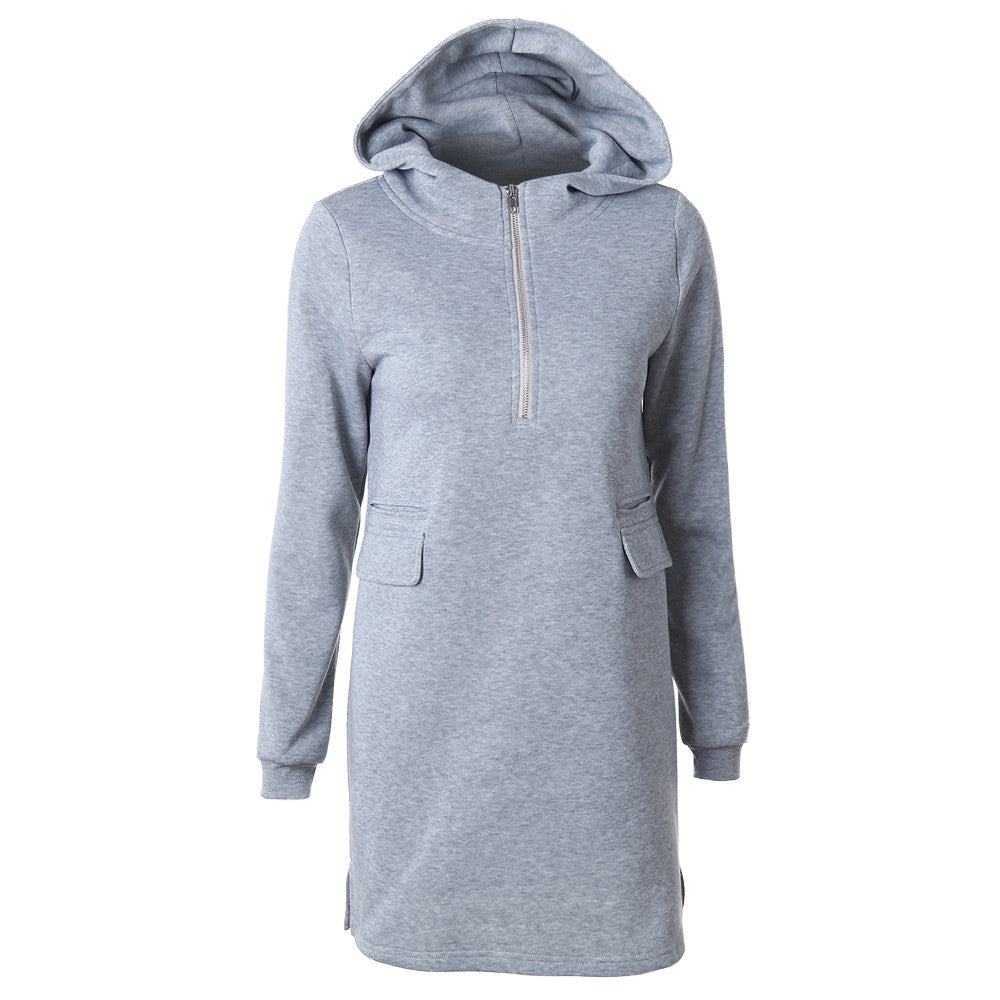 Let It Be Long Pocket Hooded Sweatshirt – FIREVOGUE