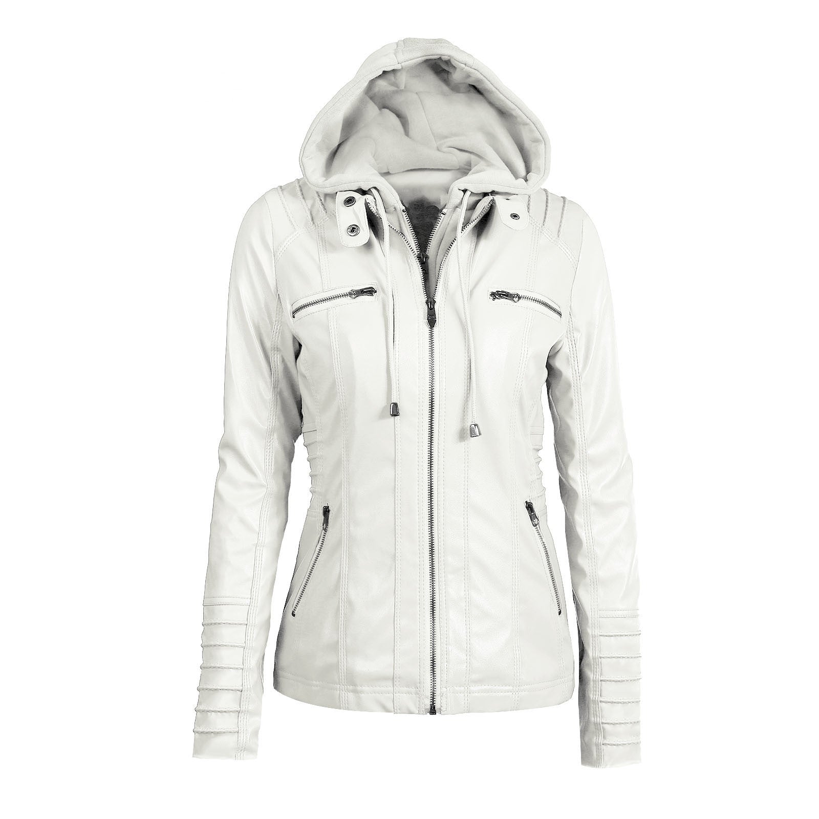 Zip Pockets Detachable Hood Jacket – FIREVOGUE