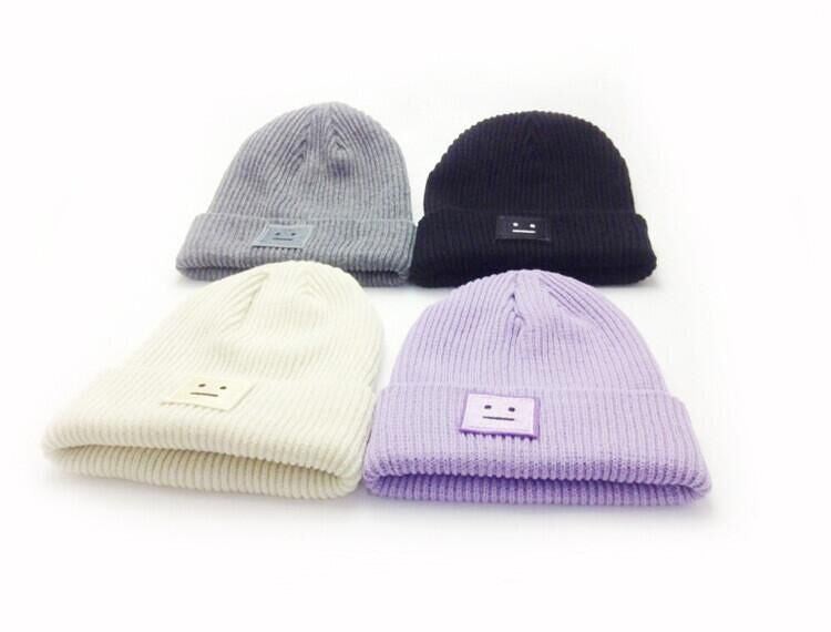 square face beanie