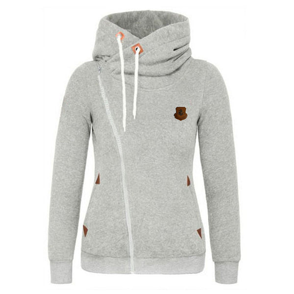 Hooded Side Zipper Sweatshirt – FIREVOGUE