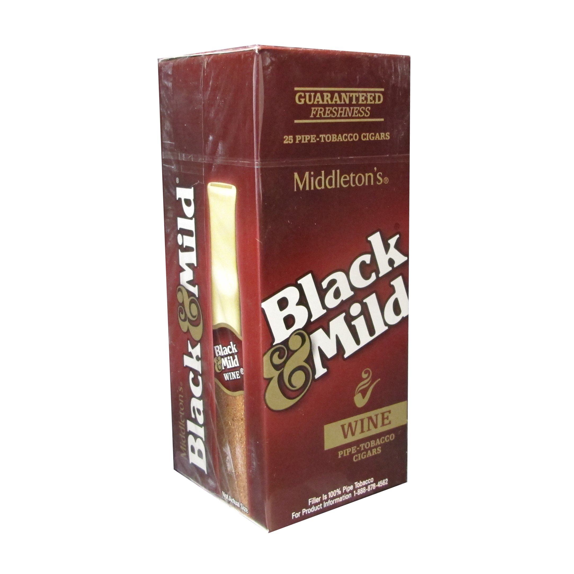 Black Mild Wine Cigars Machine Made Bnb Tobacco