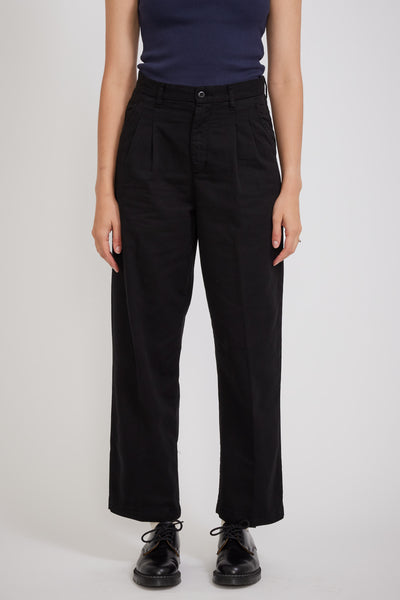 Carhartt WIP Womens Pierce Pant Black (Rinsed) - Boardvillage Streetwear