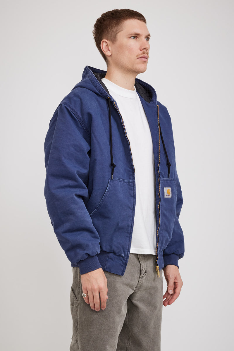 Carhartt WIP OG Active Jacket Enzian Aged Canvas | Maplestore