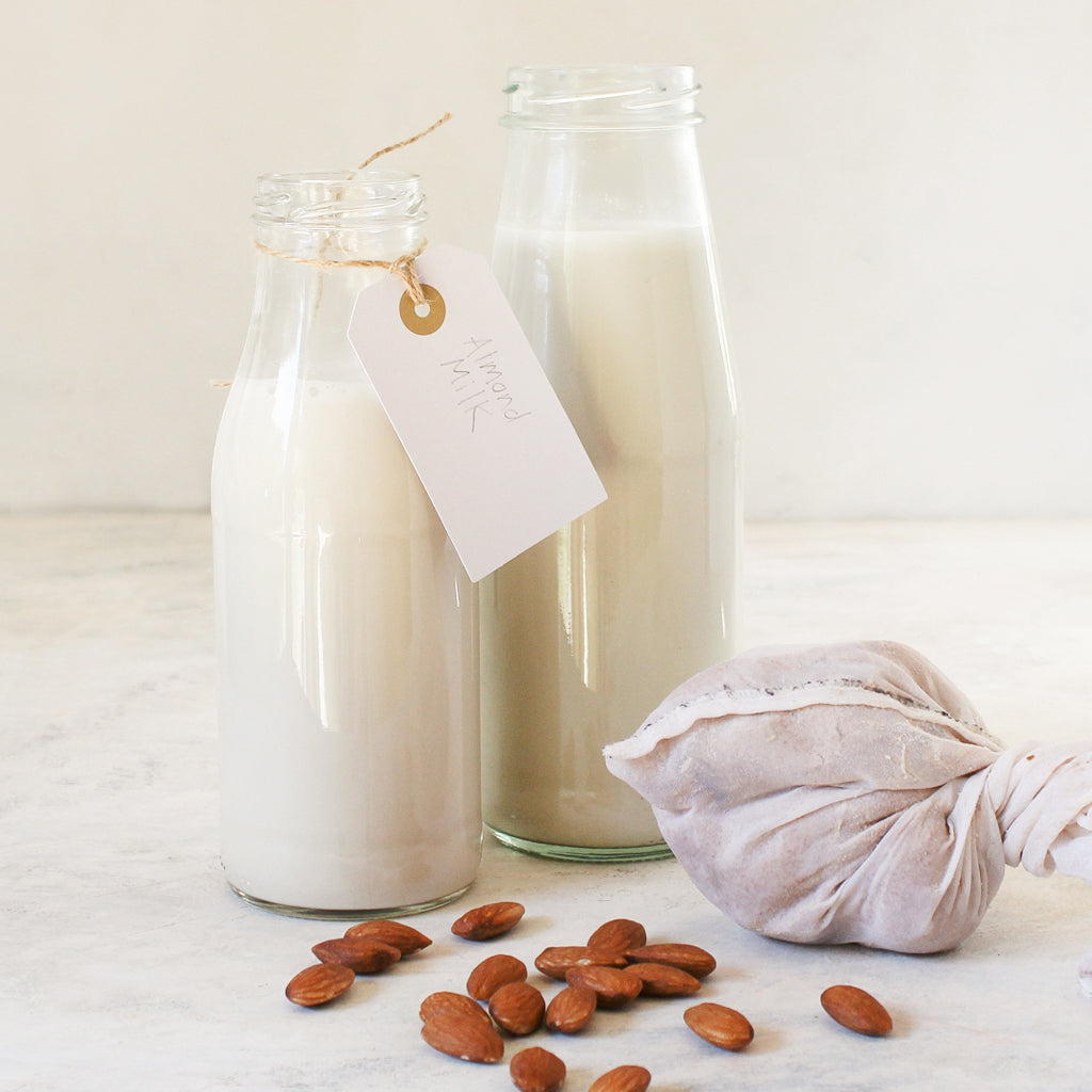 homemade almond milk