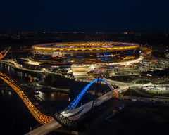 Optus Stadium And Matagarup Bridge Sky Perth Online Gallery