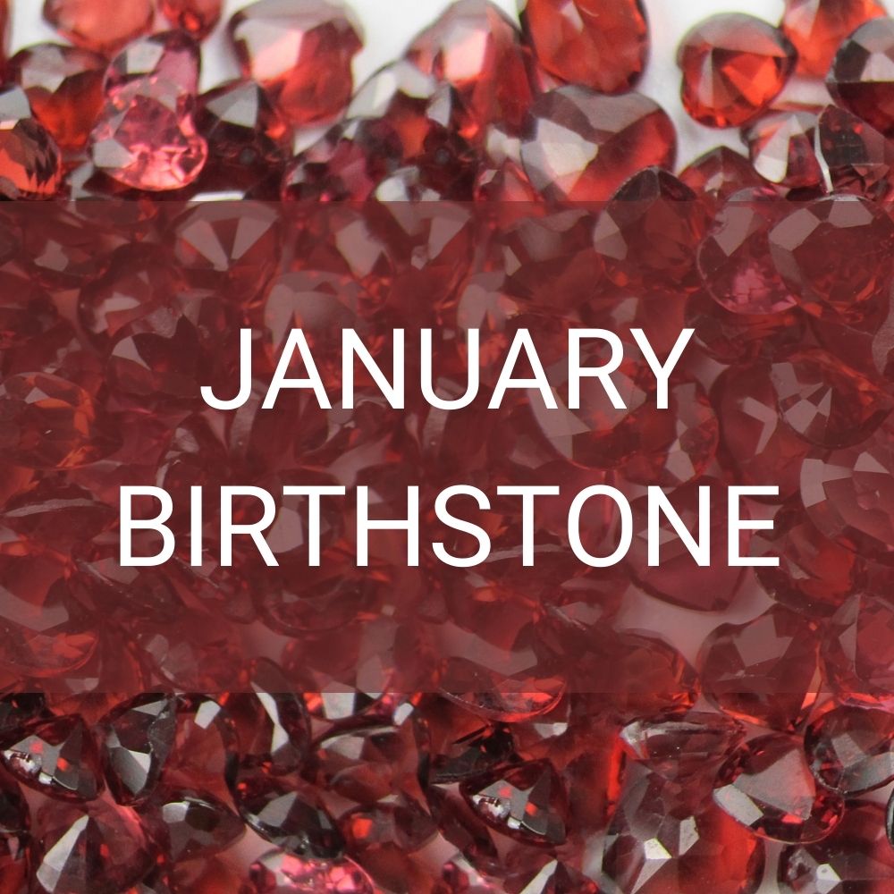 January birthstone: Garnet - Loose garnet gemstones