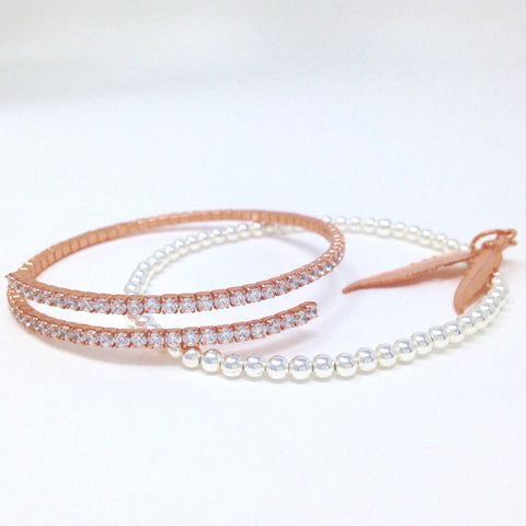 FIYAH Rose Gold and Silver Jewellery