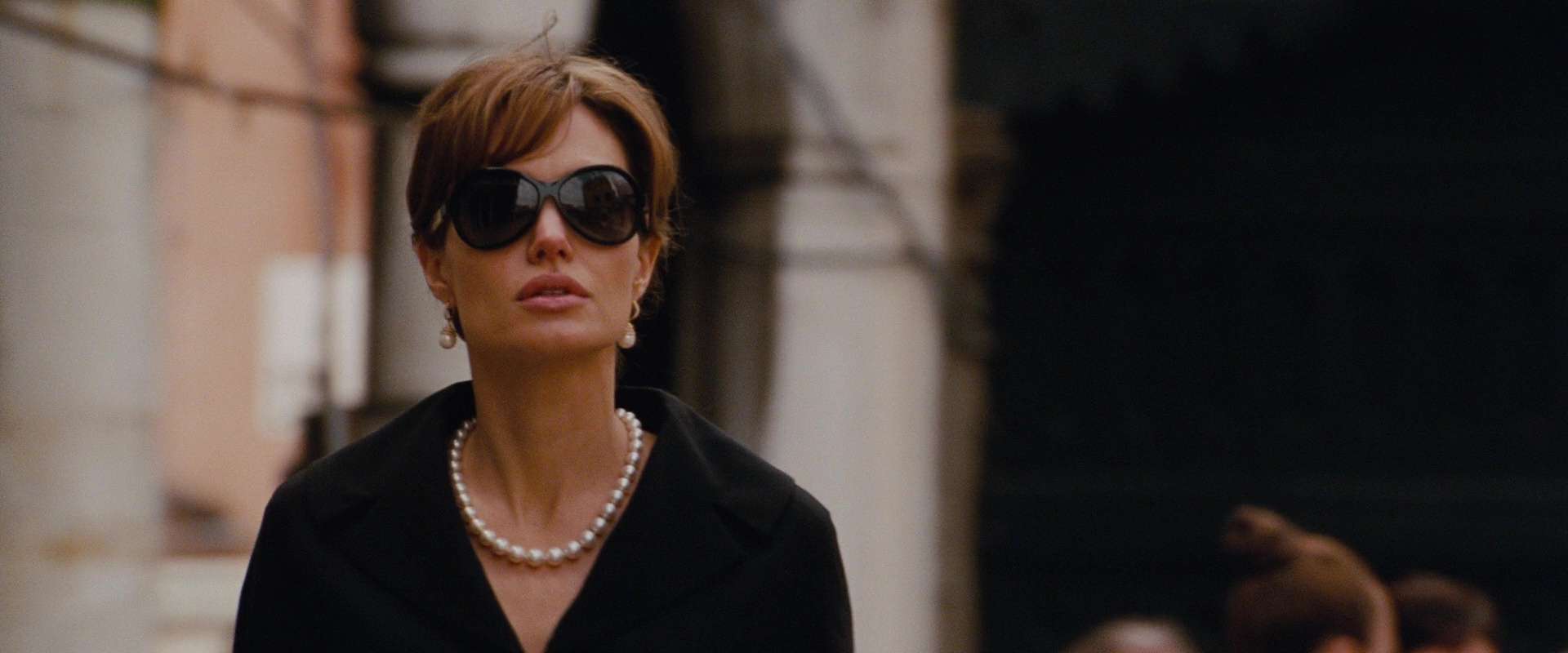 Angelina Jolie Wearing TD Tom Davies Sunglasses in The Tourist