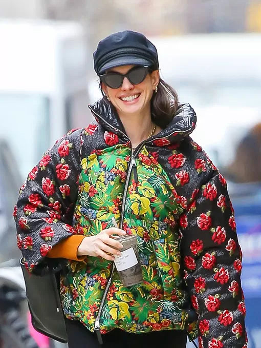 Anne Hathaway wearing L.G.R Orchid