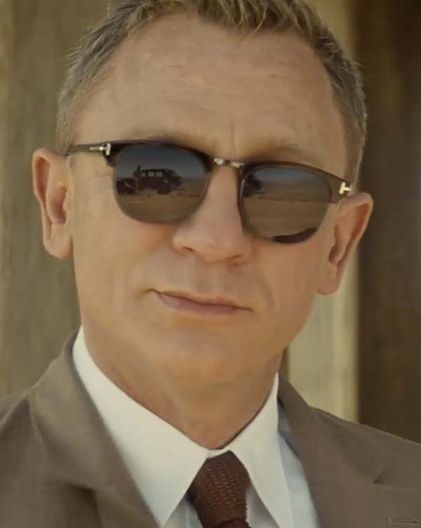 Daniel Craig as Bond Wearing Henry Sunglasses Tom Ford