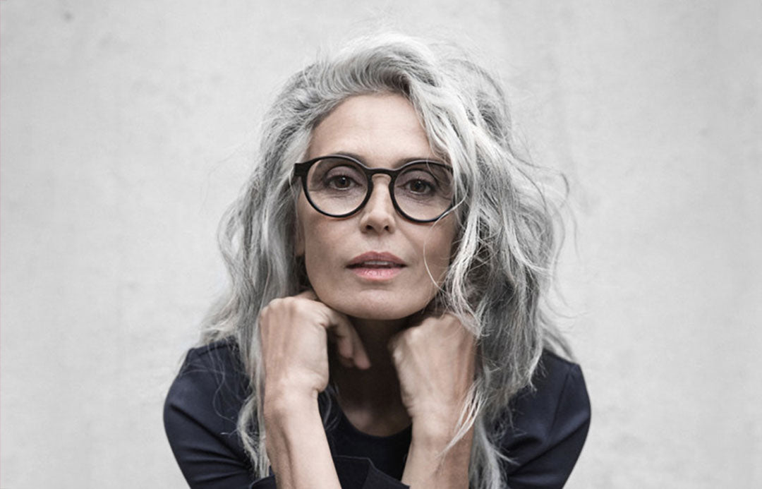 Everyday glasses.  Grey hair and glasses, Glasses fashion women, Eye wear  glasses