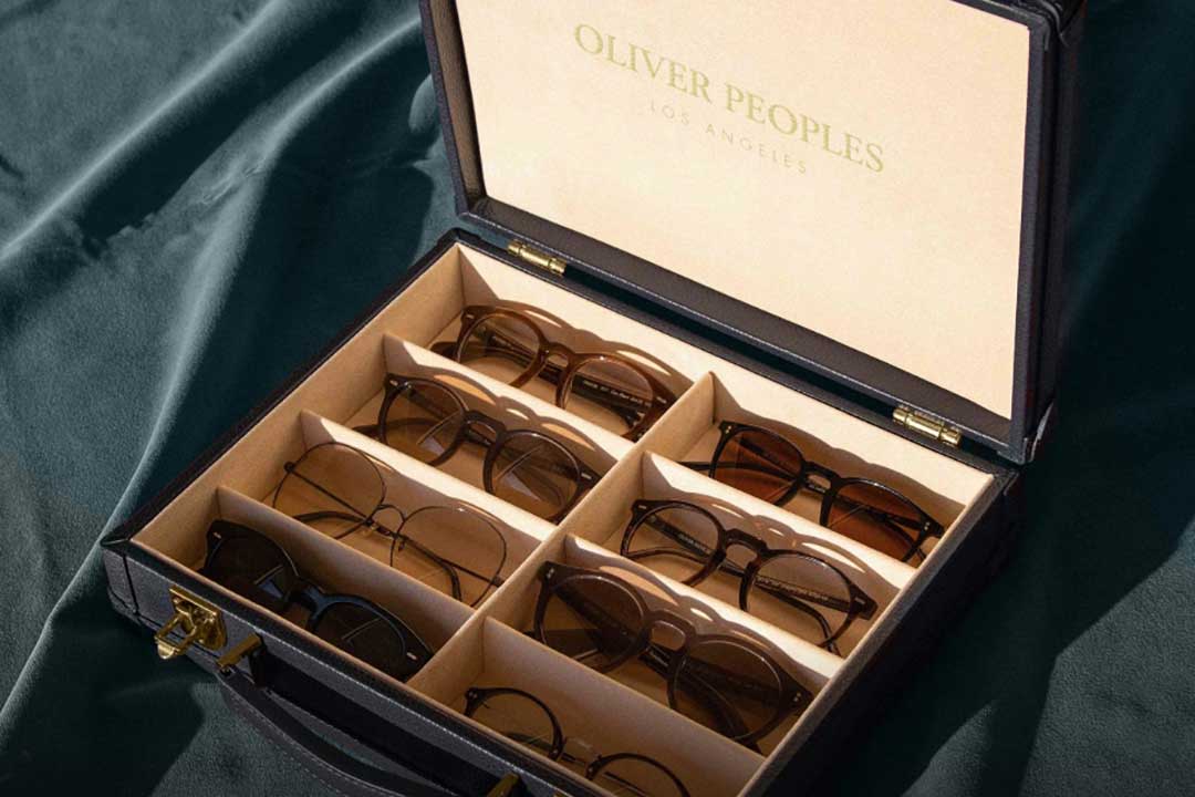 Oliver Peoples Eight Frame glasses wardrobe trunk