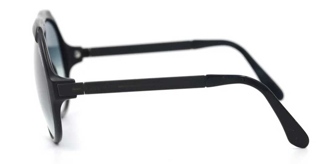 Side view of black Carrera 5512 sunglasses