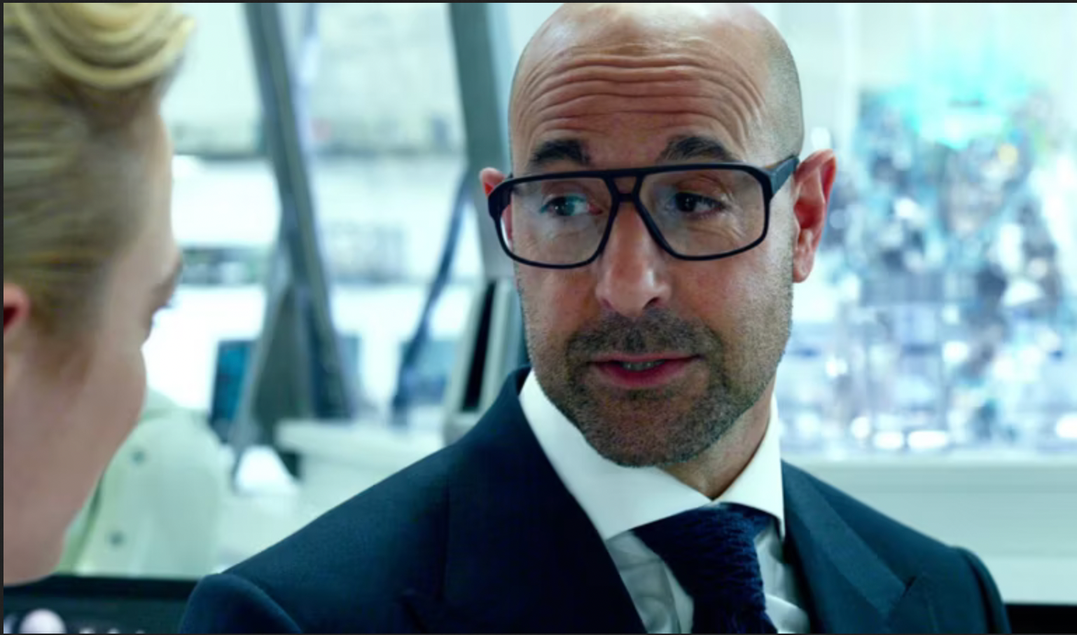 Stanley Tucci Transformers 4 Glasses