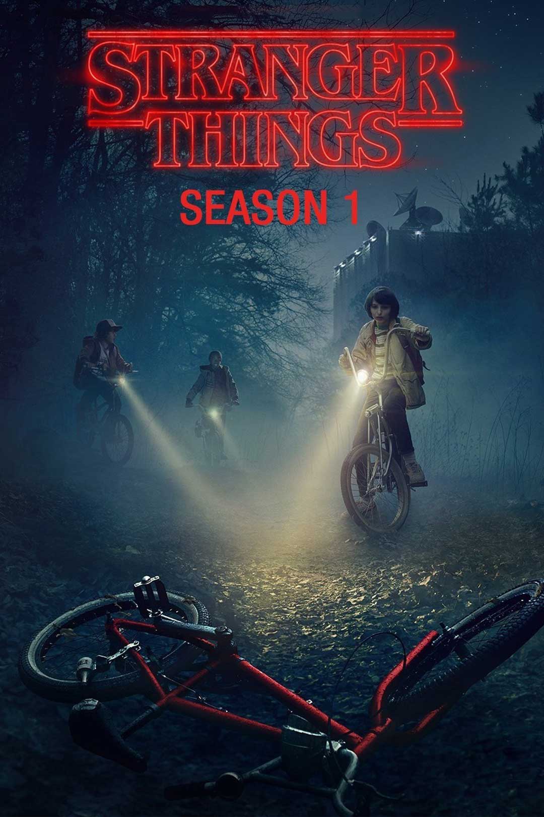 Stranger Things season 1 poster banner