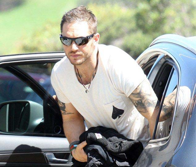 Tom Hardy Filming Mad Max