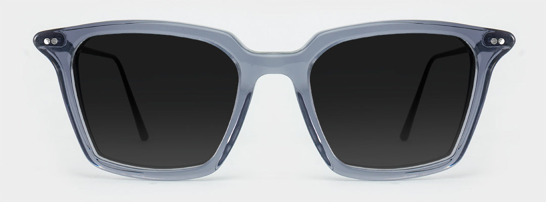 grey square polarised sunglasses