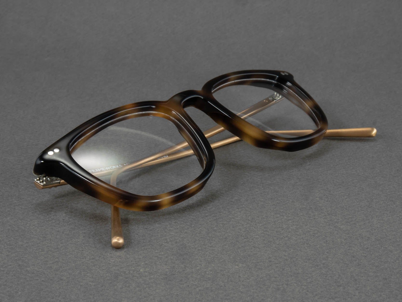 Square Tortoise Shell Glasses Frame for Men - Banton Frameworks