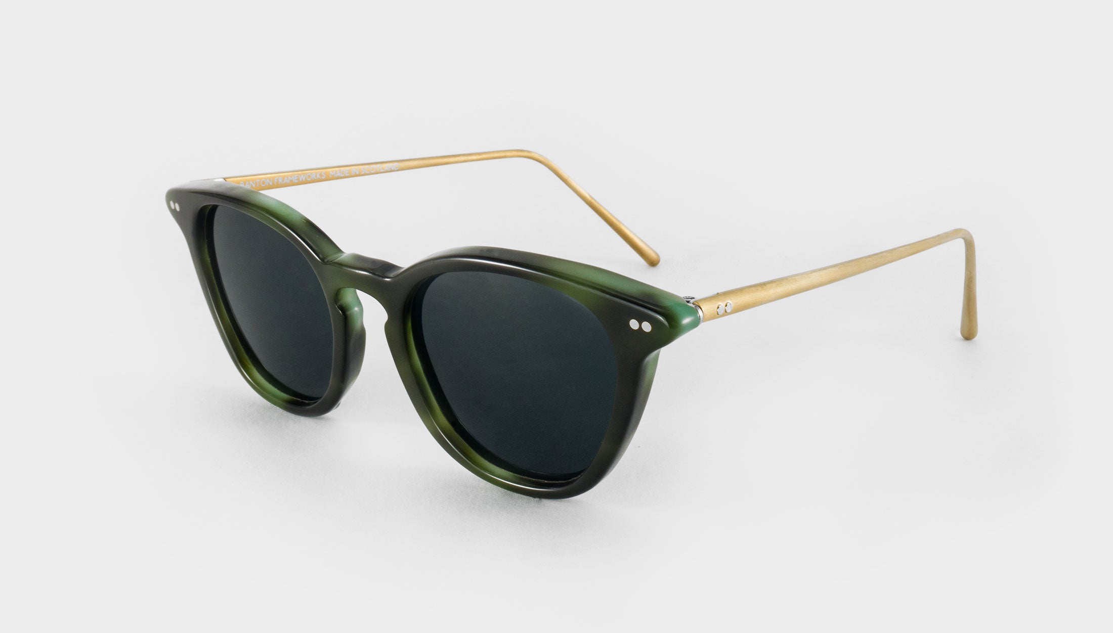 Wayfarer style polarised sunglasses 