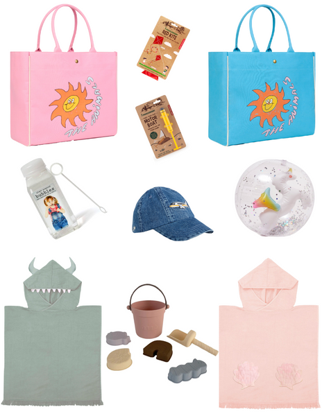 kids beach bag essentials 