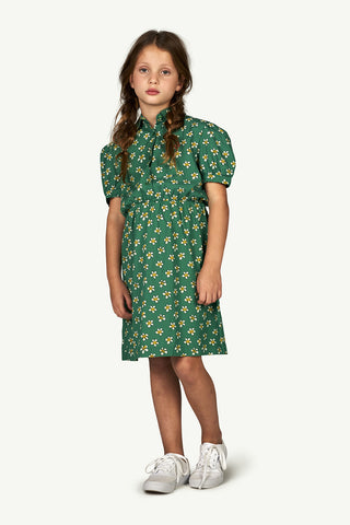 TAO pigeon dress green flowers