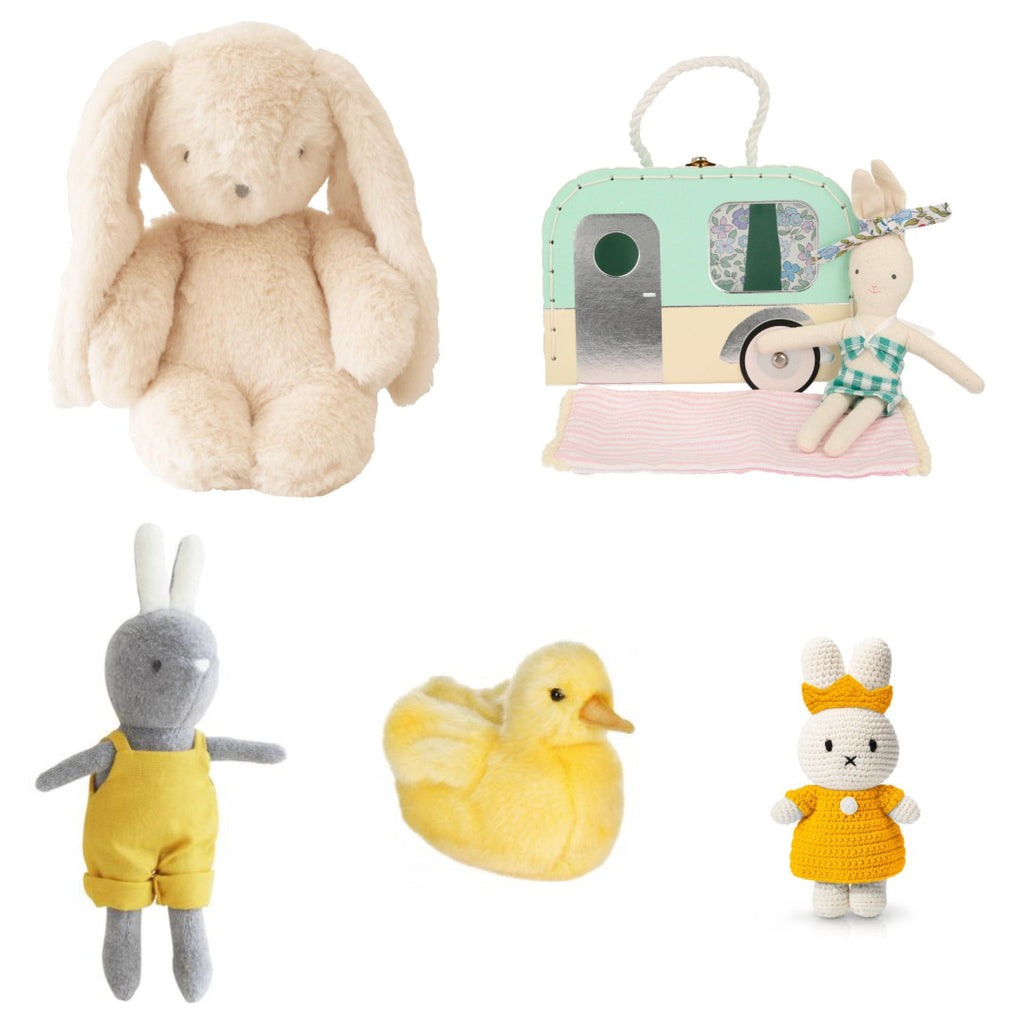 curated easter basket toys for baby and kids