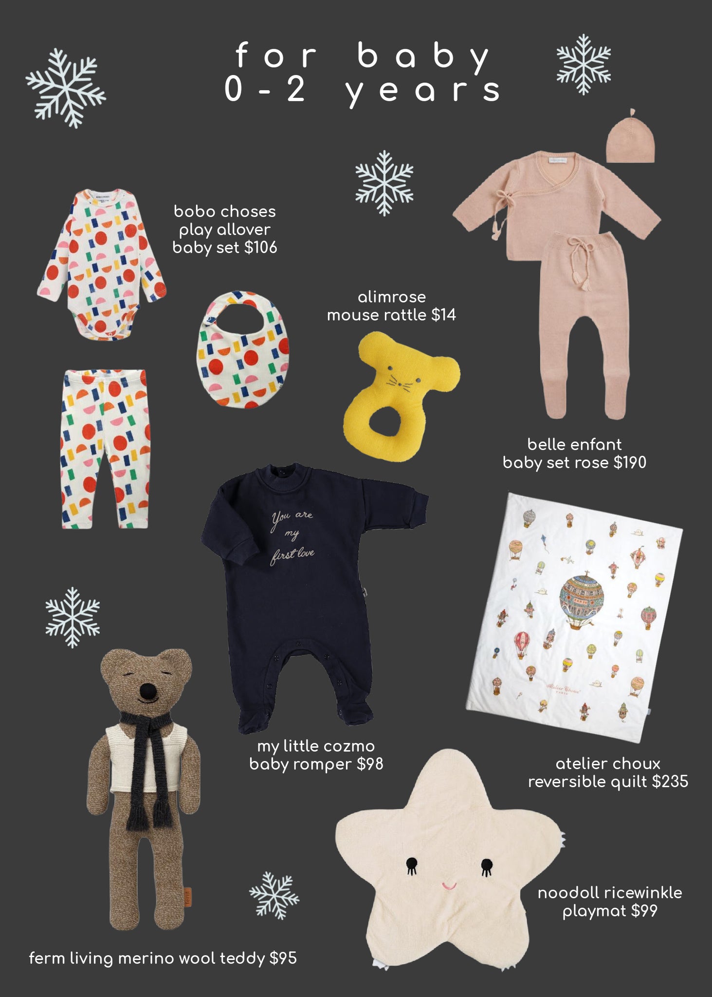 holiday gift ideas for babies