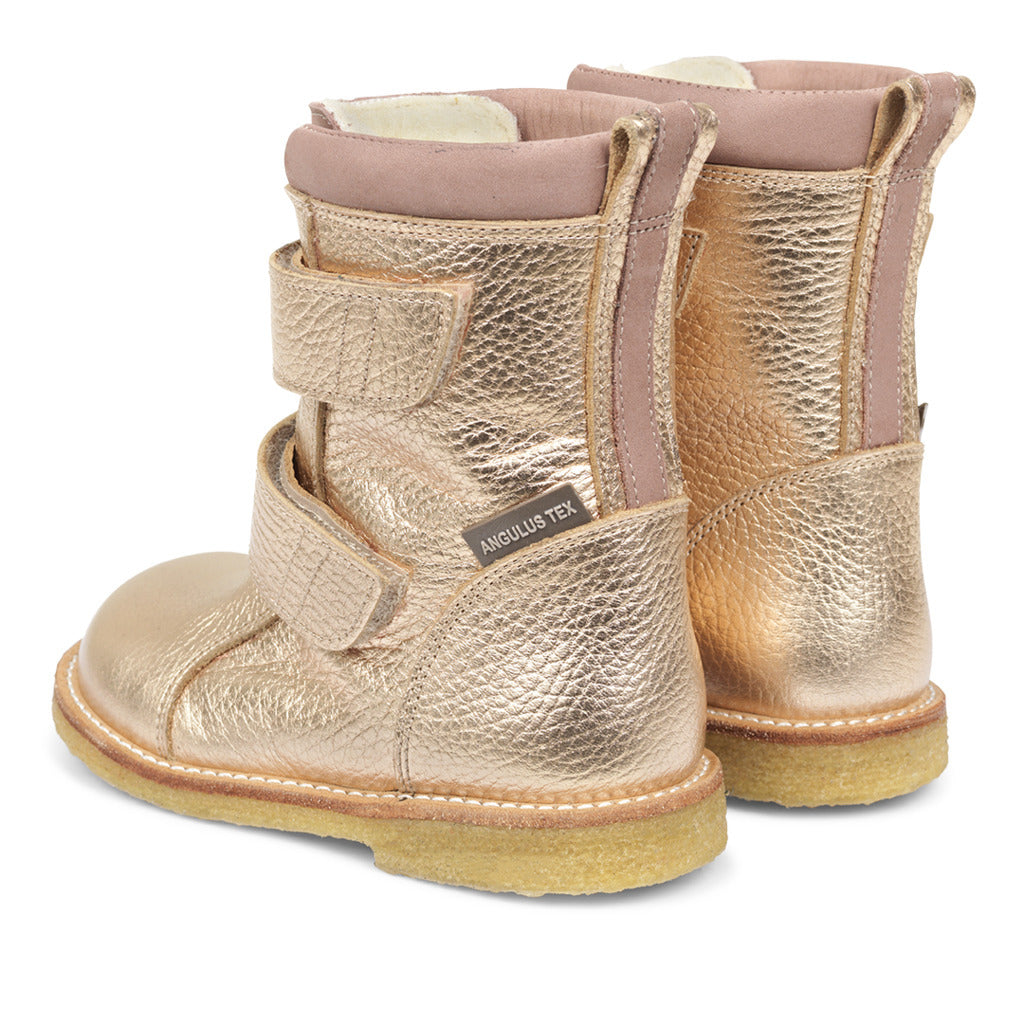 - tex-boot with straps light copper/rose