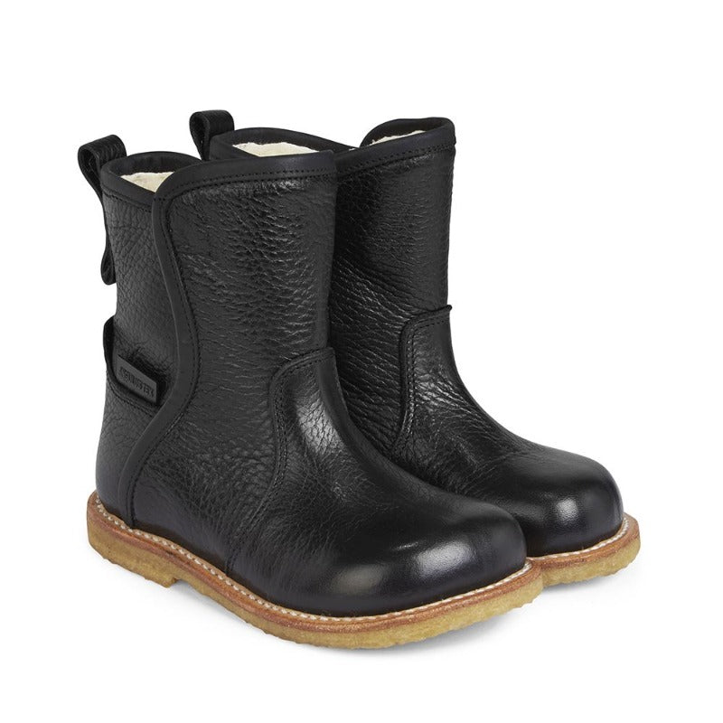 Registrering Overveje Strømcelle angulus tex boot black with inner zipper – kodomo