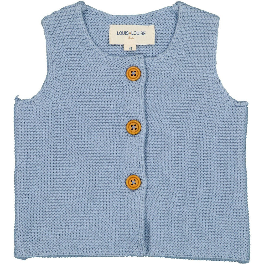 baby sleeveless cardigan