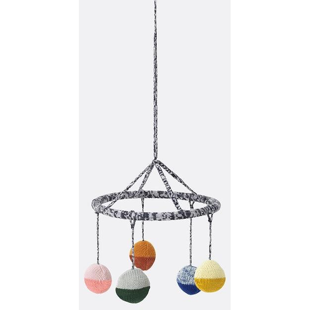 Zeldzaamheid Verkoper Uitputting kodomo - ferm living ball knitted hanging mobile