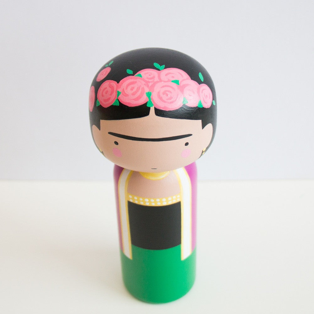 frida kokeshi doll