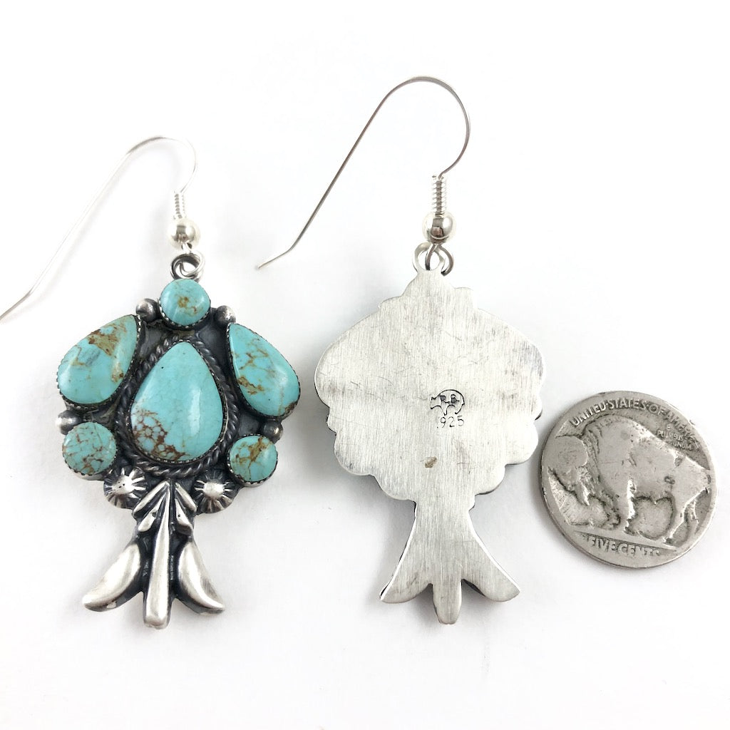 Stylized Moth Earrings