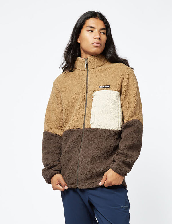 Columbia Helvetia™ Half Snap Fleece - Delta Checkered Peaks Tonal