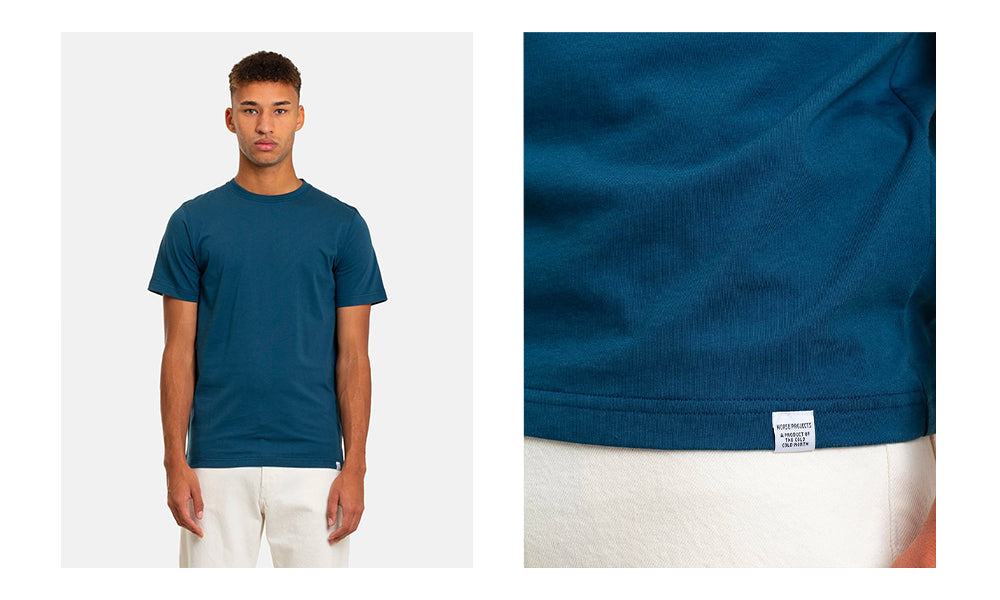 Norse Projects Niels Standard T-Shirt - Deep Teal