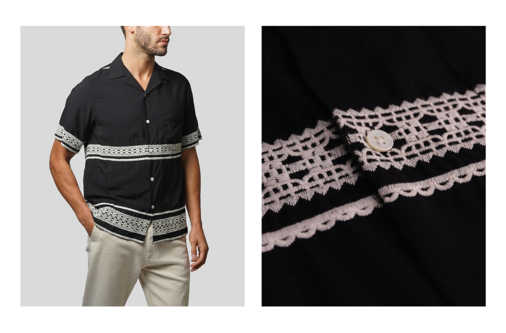 Potuguese Flannel Folclore 1 Shirt - Black