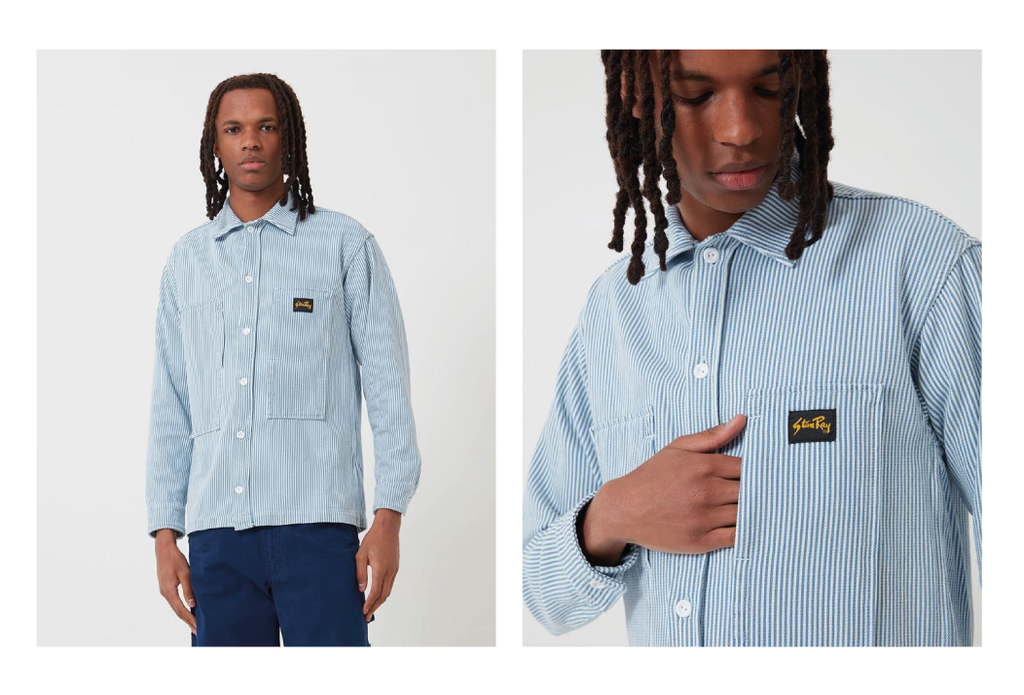 Stan Ray Prison Shirt - Bleached Hickory