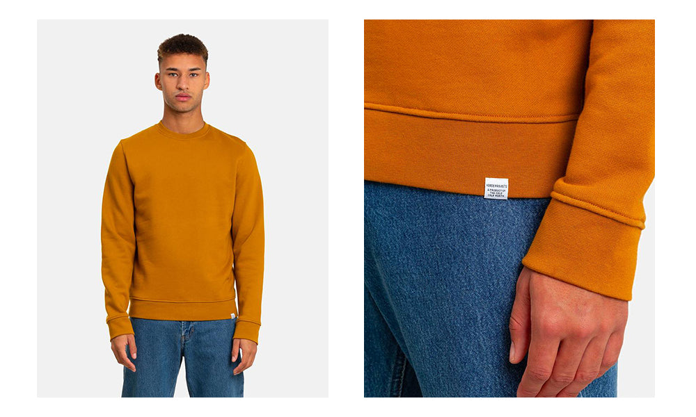 Norse Projects Vagn Classic Sweatshirt - Oxide Yellow
