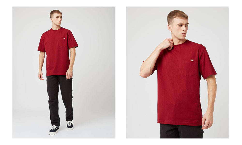 Dickies Porterdale Pocket T-Shirt - Biking Red