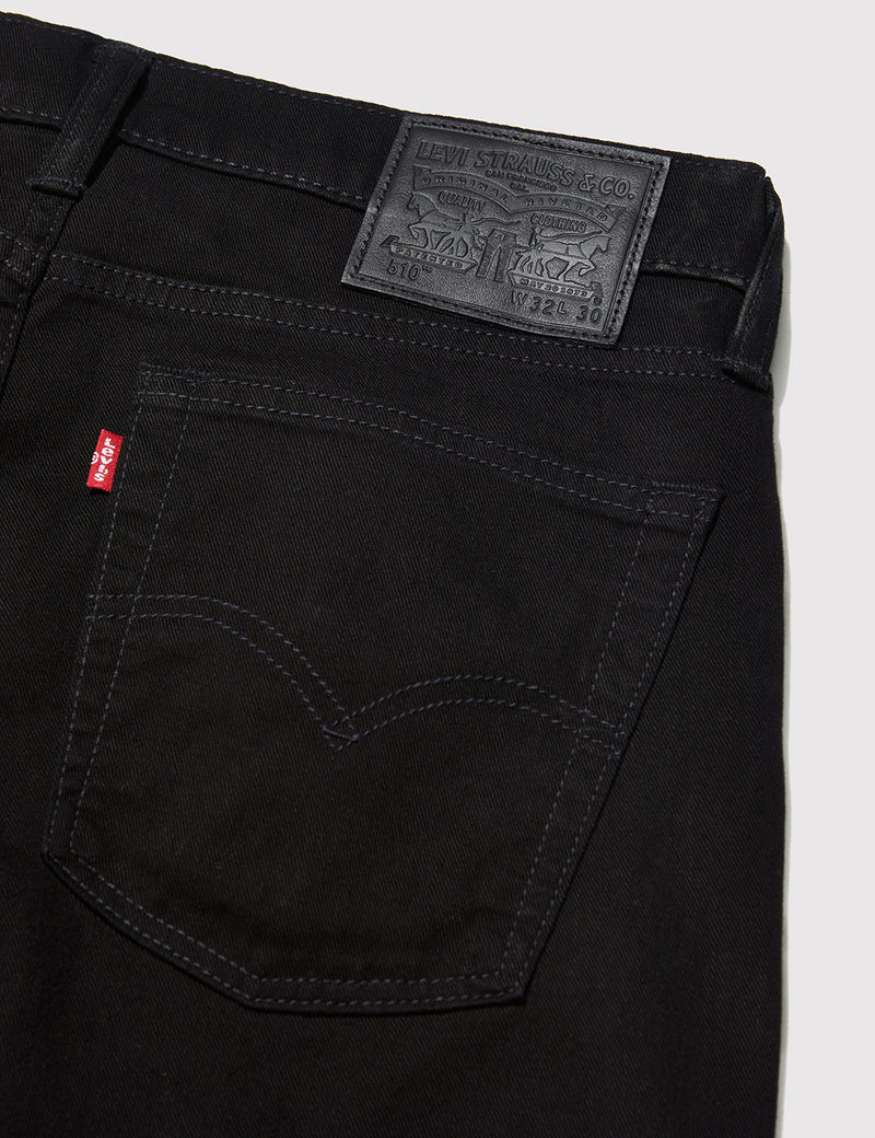 Levis 510 Jeans (Skinny) - Black Moonshine | URBAN EXCESS.