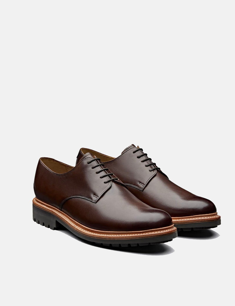 grenson sneaker 12 dark brown