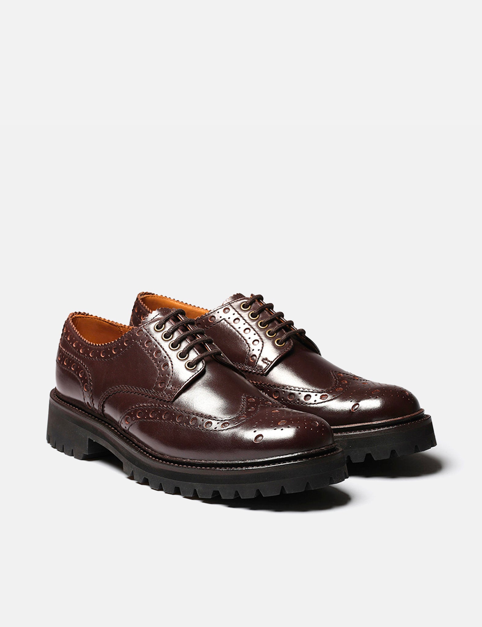 Grenson Archie Brogue (Colorado Leather) - Brown I Urban Excess ...