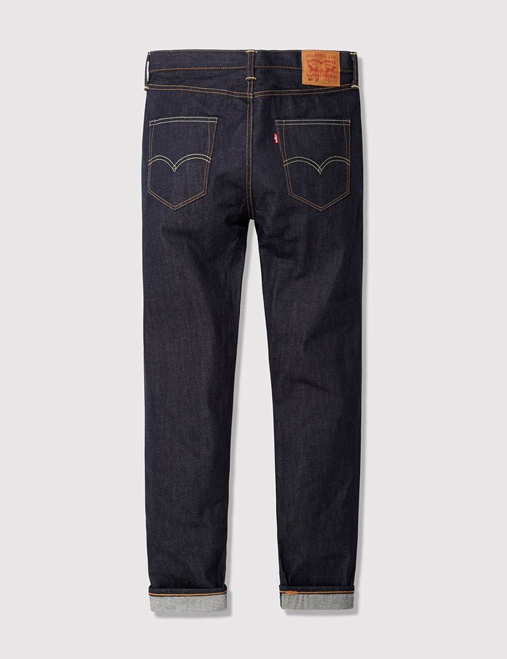 Levis 501 CT Customised Tapered Jeans - Long Day Rigid Blue | URBAN EXCESS.