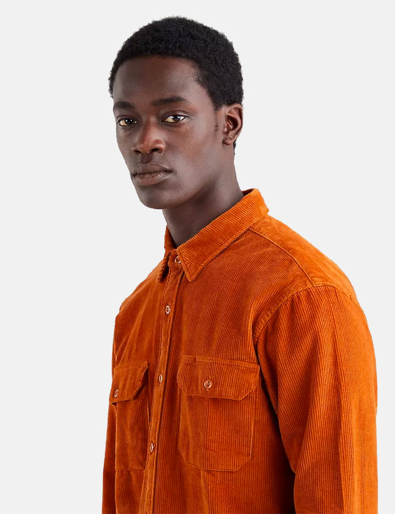 Levis Jackson Cord Worker Shirt - Glazed Ginger | URBAN EXCESS.