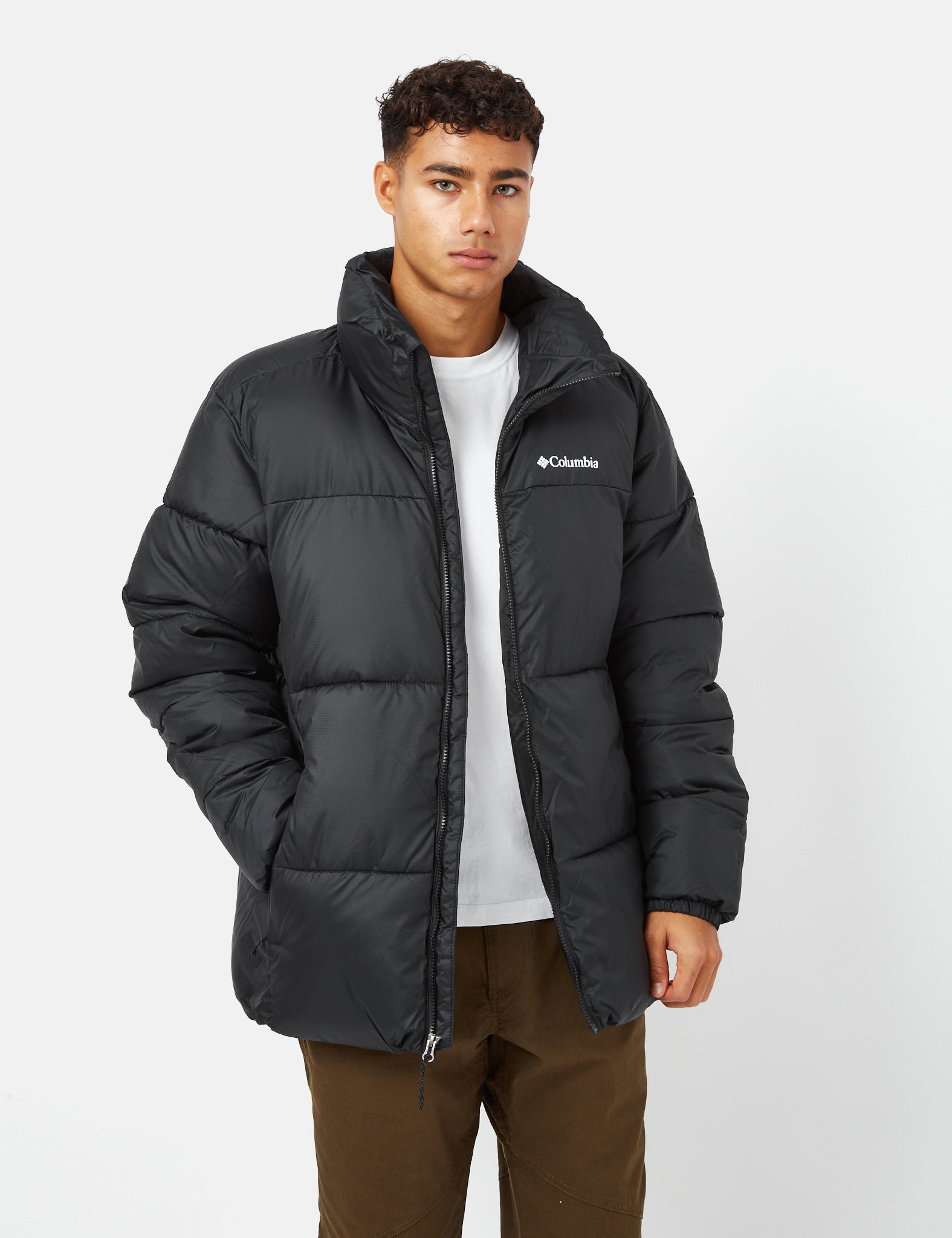 Columbia Puffect II Jacket - Black I Urban Excess. – URBAN EXCESS