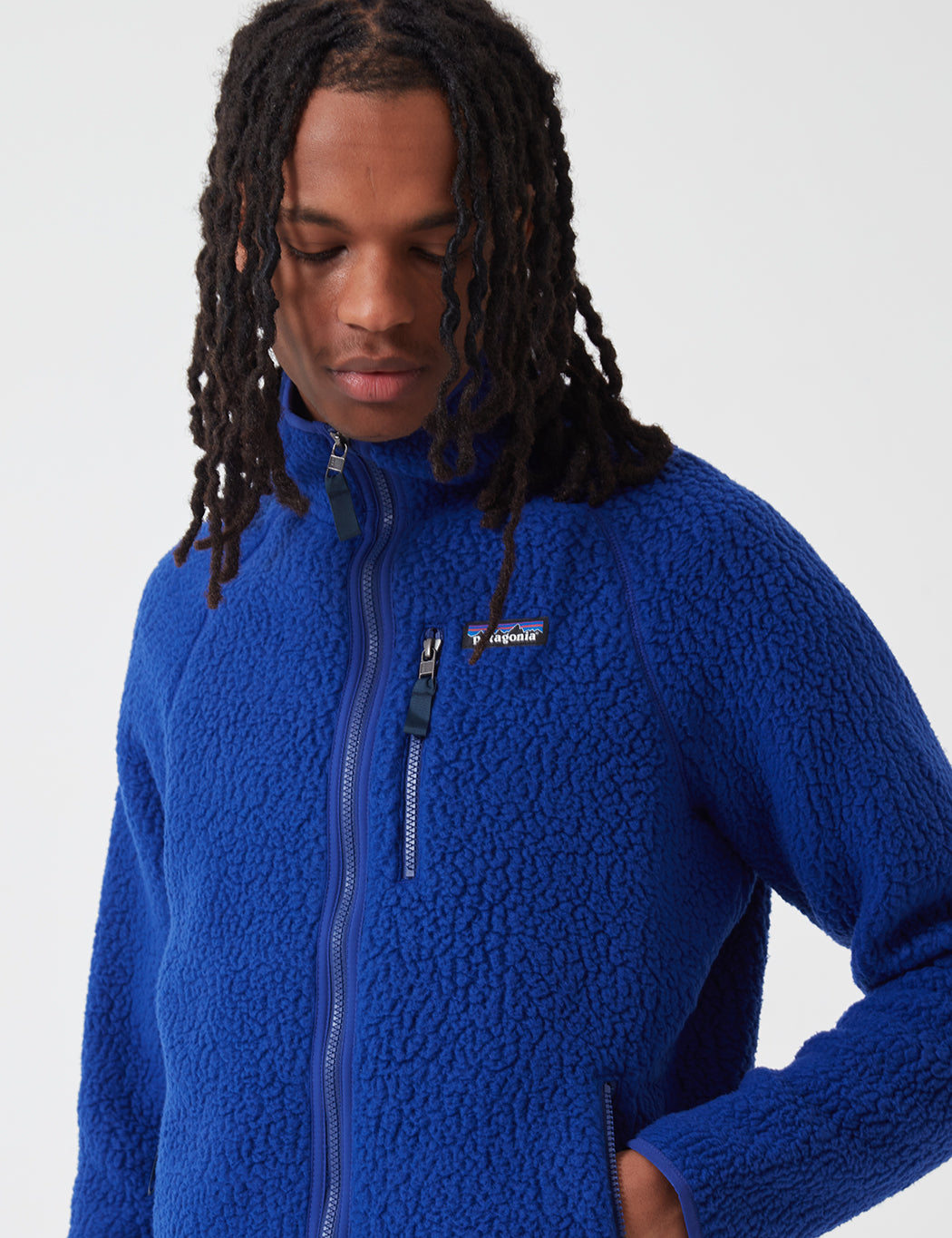 Patagonia Retro Pile Jacket - Cobalt Blue | URBAN EXCESS.