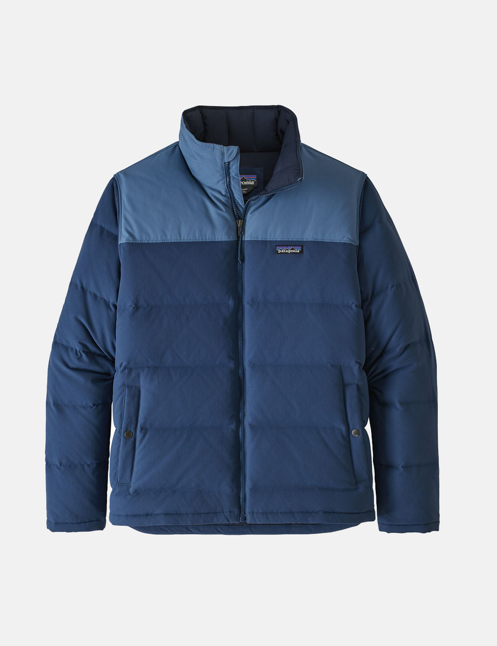 Patagonia パタゴニア リバーシブルダウン ストーンブルー tri-logic